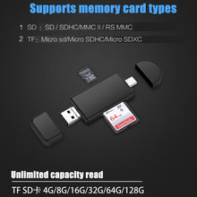 Load image into Gallery viewer, Type C &amp; micro USB &amp; USB 3 In 1 OTG