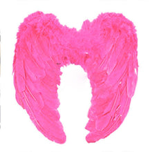 Load image into Gallery viewer, 1Pc 4 Color Adult Angel Wings Dress Up Costume Fashion Girls Feather Fairy Pretty Halloween Cosplay Wing Party Supplies