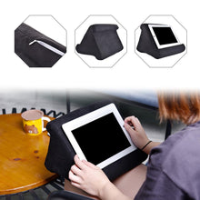 Load image into Gallery viewer, Portable Folding Tablet Holder For iPad Xiaomi Samsung Pad Reading Stand Bracket Soft Pillow Mount Tablet Holder For Smart Phone
