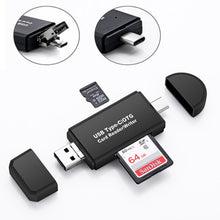 Load image into Gallery viewer, Type C &amp; micro USB &amp; USB 3 In 1 OTG