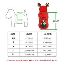 Load image into Gallery viewer, Christmas Dog Clothes Small Dogs Santa Costume for Pug Chihuahua Yorkshire Pet Cat Clothing Jacket Coat Pets Costume